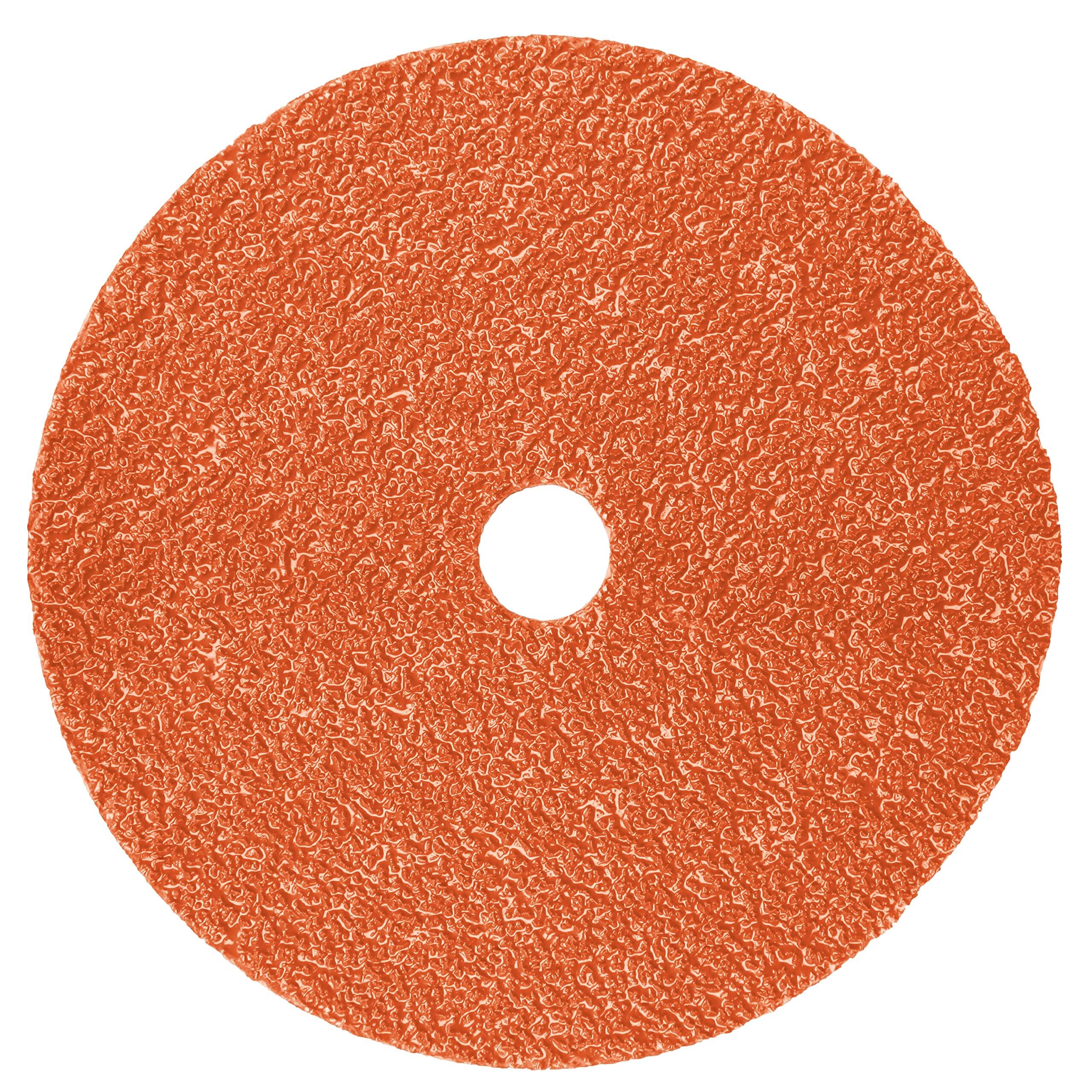 JETRANSPORT - 3m Fibre Disc 987c - 36+ Grit Metal Grinding Ceramic Precision Shaped Grain For Angle Grinders 7" X 7/8" Cente - Default