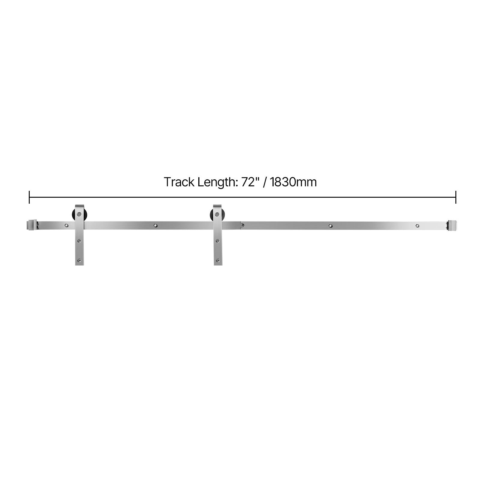 Track Length: 72" / 1830mm