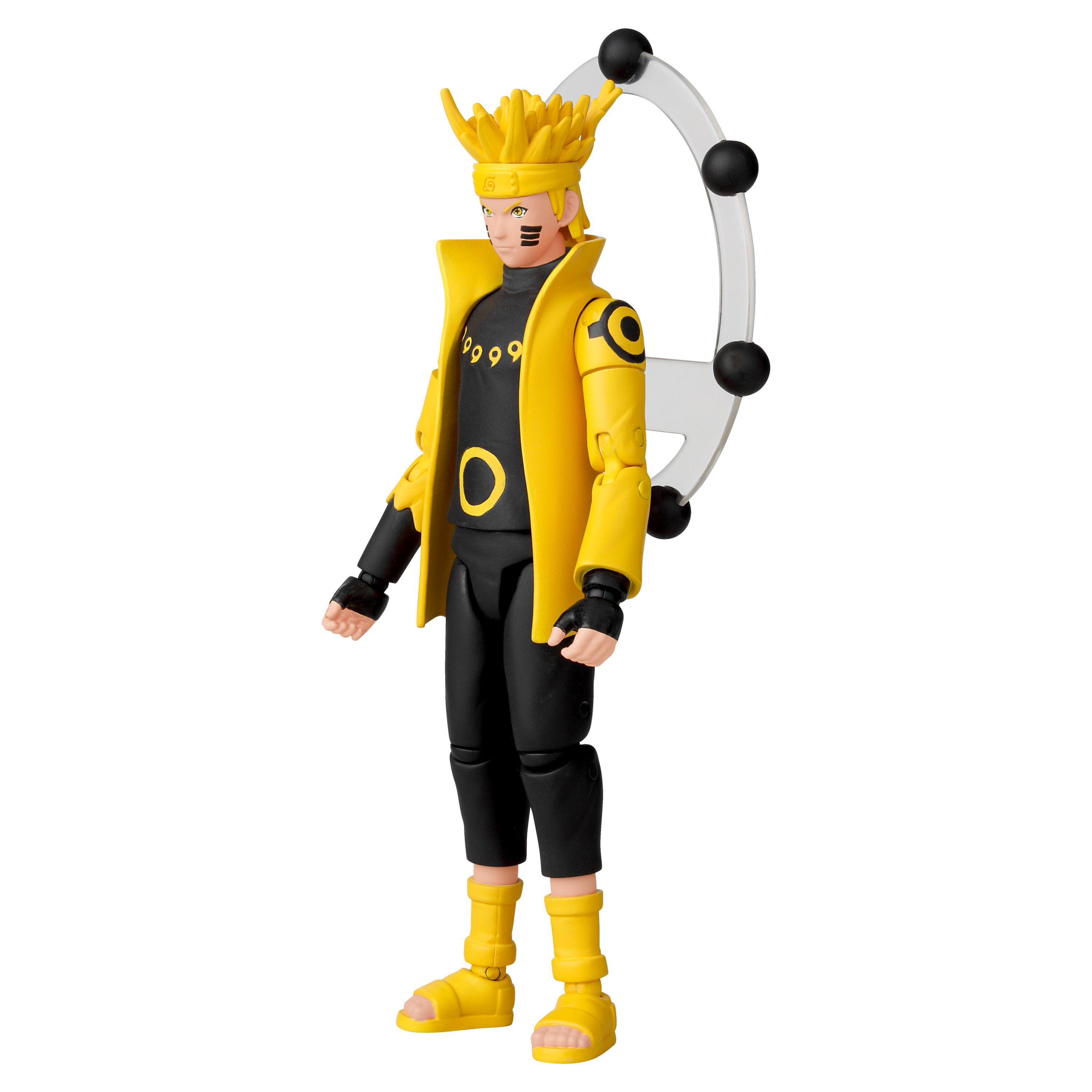 Alt View 14. Bandai - Anime Heroes Naruto 6.5" Action Figure - Uzumaki Naruto Sage of Six Paths Mode.