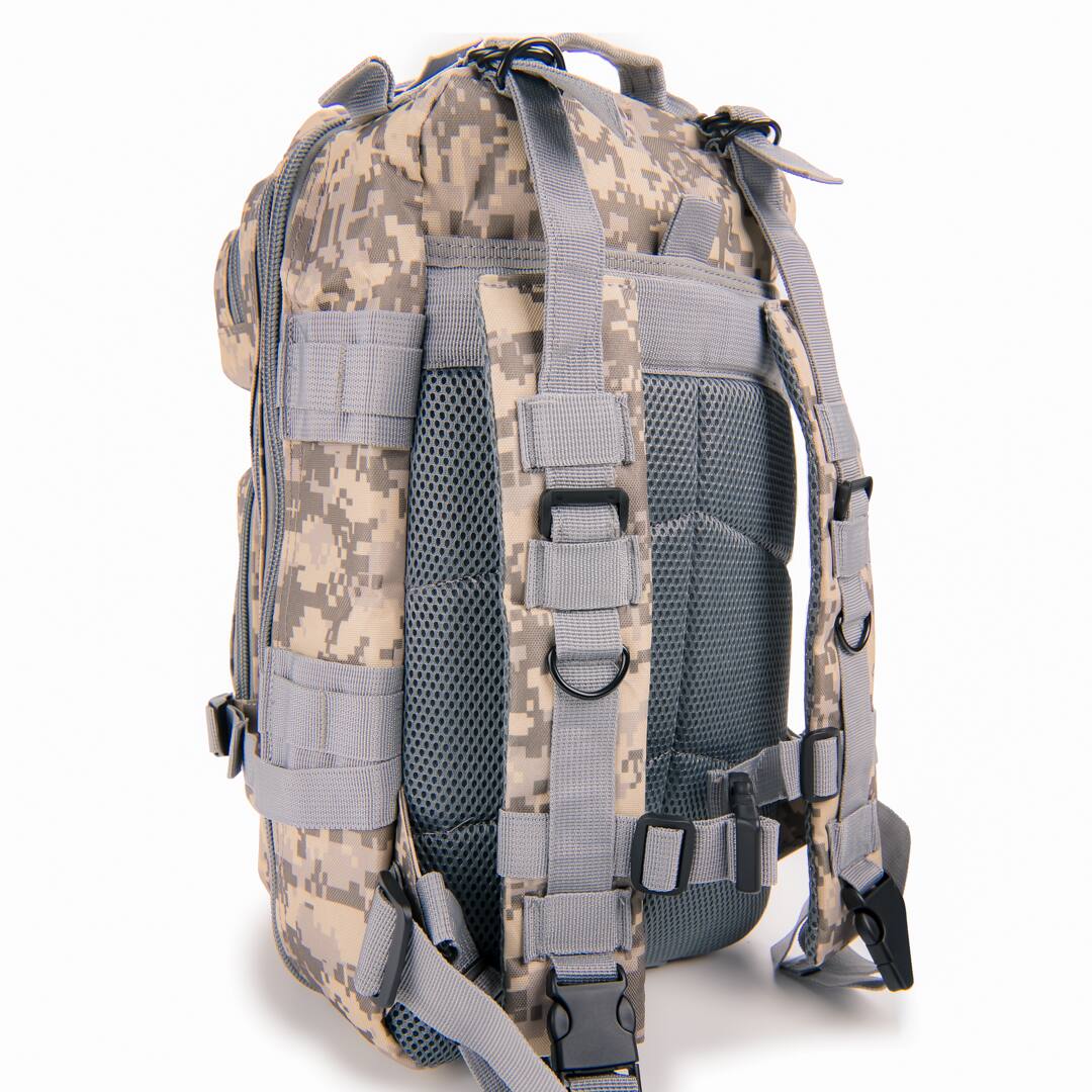Alt View 4. Rattlesnake Tactical - Rattlesnake Tactical Medium Backpack with Pistol Rentention System, ACU - ACU.