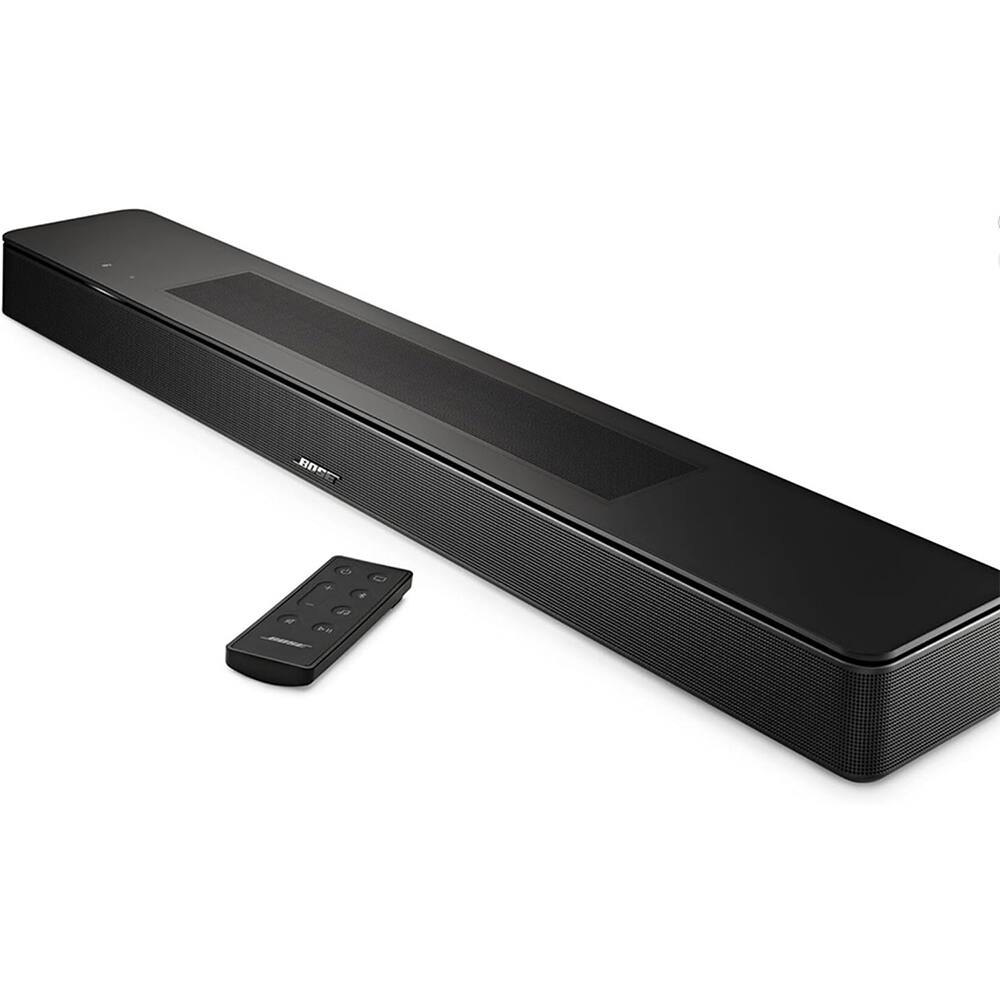 Back. Bose - Smart Dolby Atmos Soundbar 600 + Accessory Package - Black.