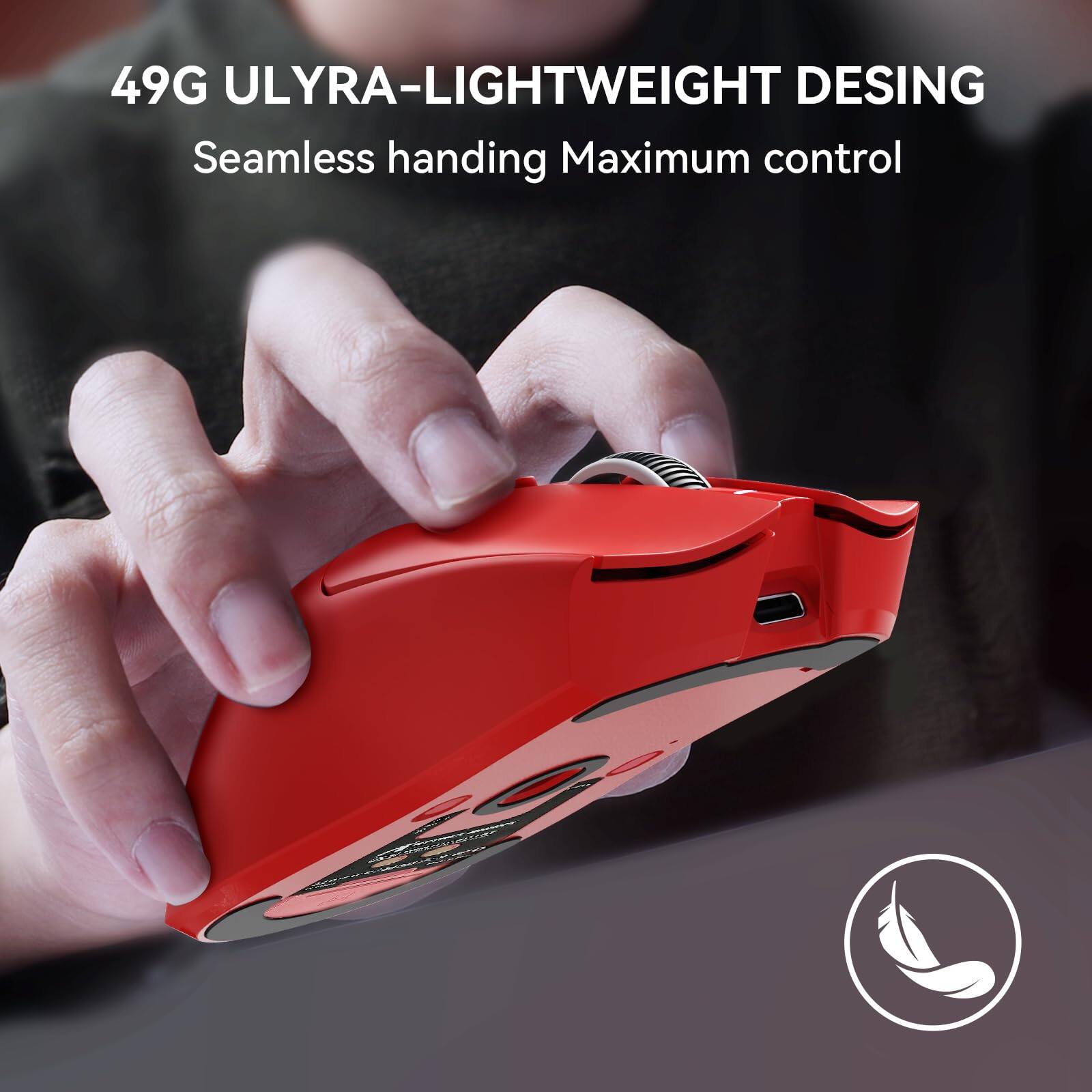 49G ULYRA-LIGHTWEIGHT DESIGN  
Seamless handling  
Maximum control
