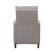 Alt View 15. CorLiving - Alder Manual Fabric Recliner - Light Grey.