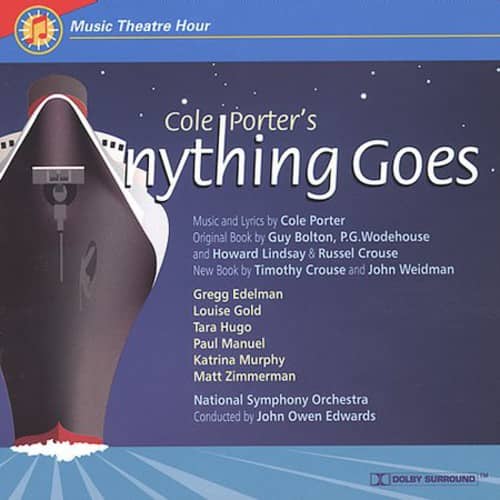 Cole Porter - Anything Goes: Music Theatre Hour   - COMPACT DISCS [CD] price history on PriceWatchPro