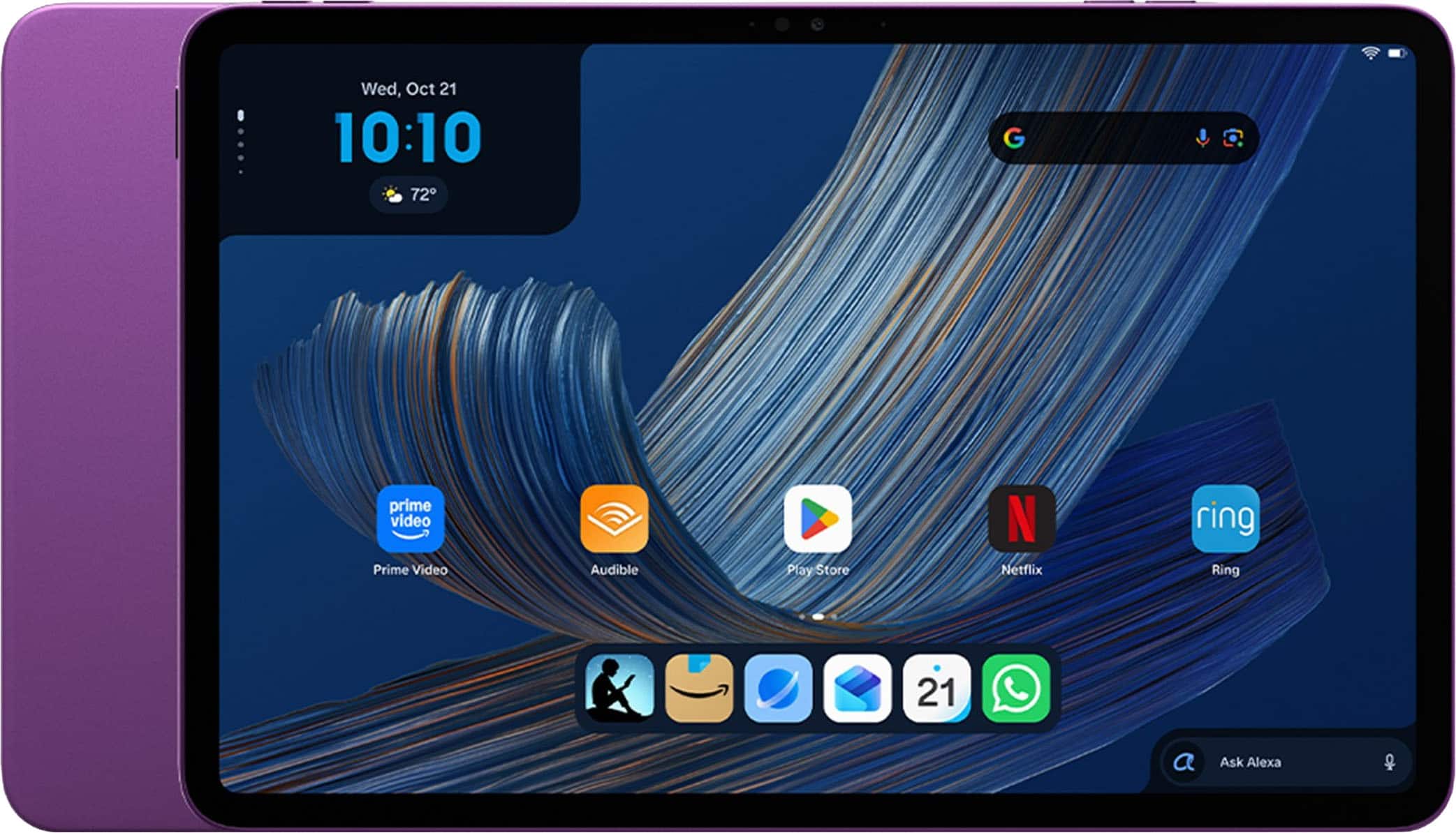 Amazon - Alexa Tablet 11 (All-new), 8GB RAM, 64GB, 11″ stunning 2.5K display, All-day battery, Designed for Alexa+ - Amethyst