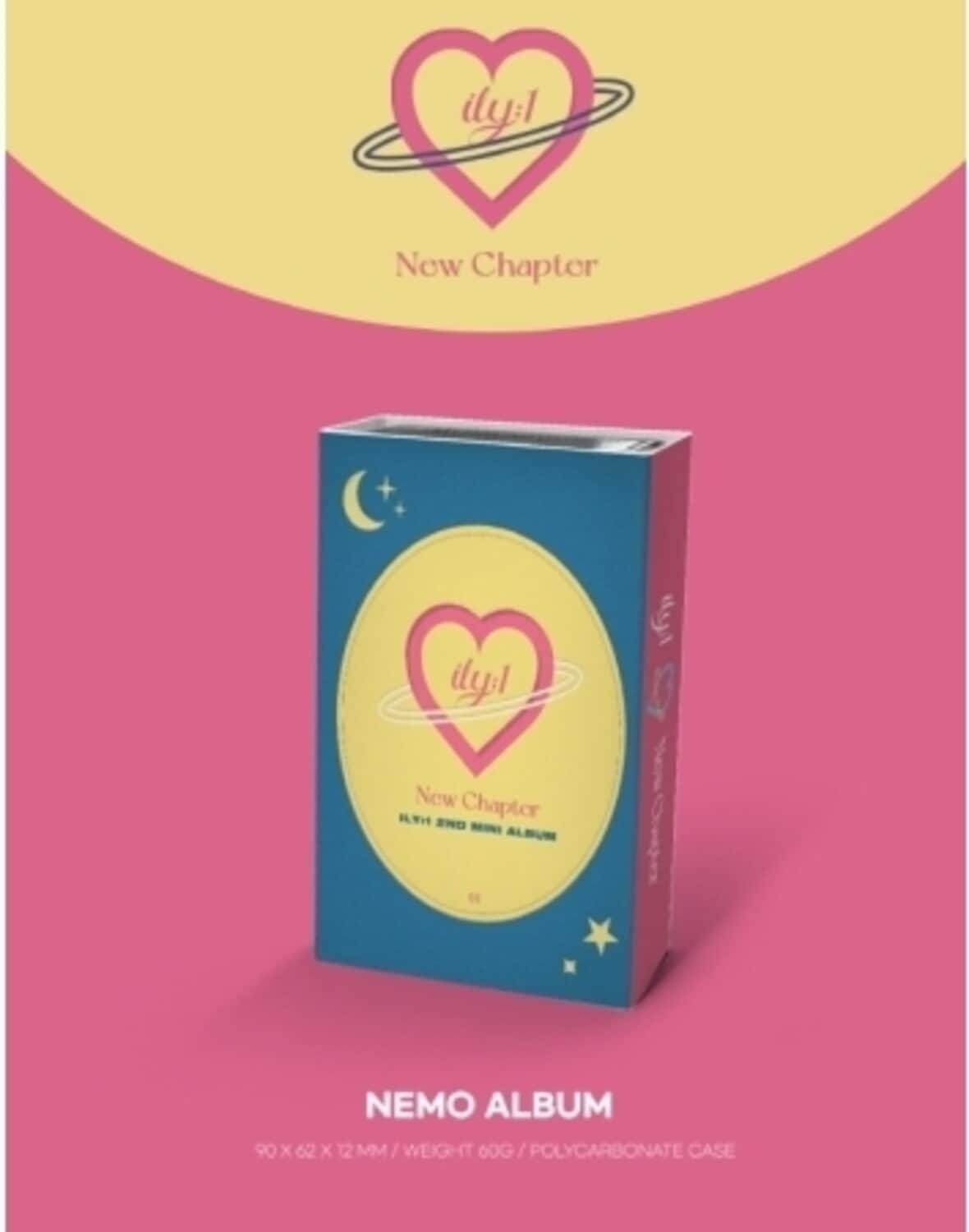 Ily:1 - New Chapter - Nemo Album Full Version - incl. Jacket Photocard + Mini Sticker   - DISCLESS DIGITAL [Digital Download] price history on PriceWatchPro