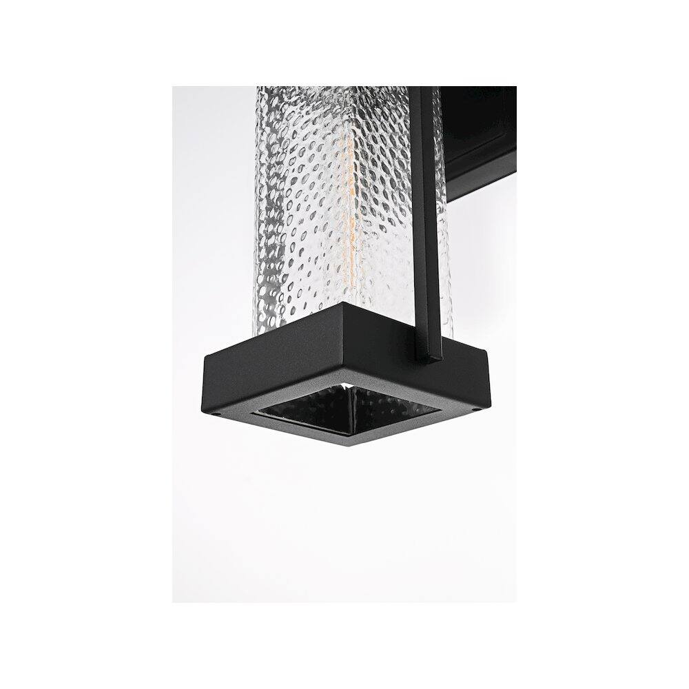 Alt View 1. Elegant Lighting - Cambria 7 inch Outdoor Pendant in Black - Black.