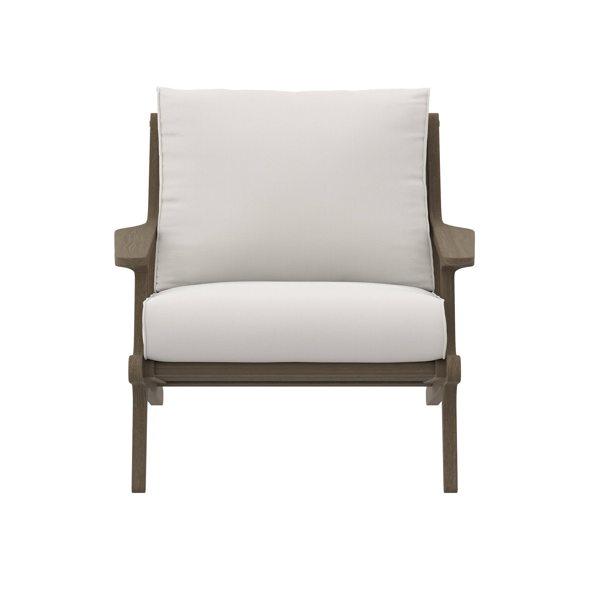 Alt View 5. Modway - Saratoga Outdoor Patio Teak Wood Armchair by Modway - Weathered Gray.