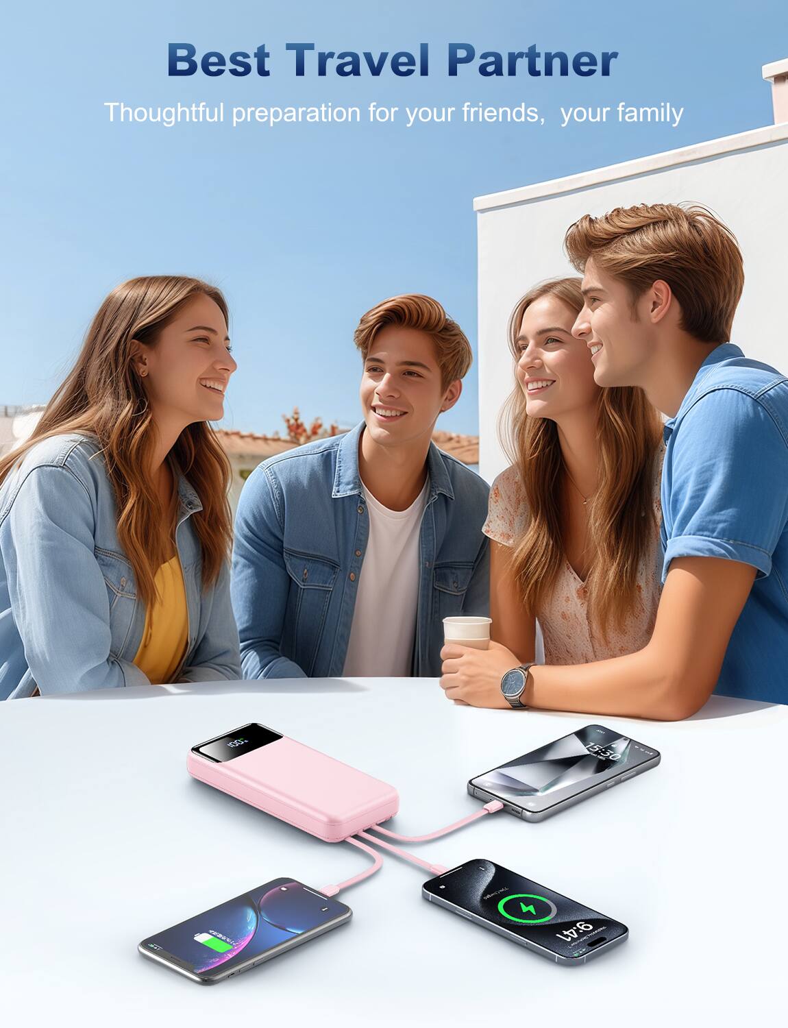 Best Travel Partner  
Thoughtful preparation for your friends, your family