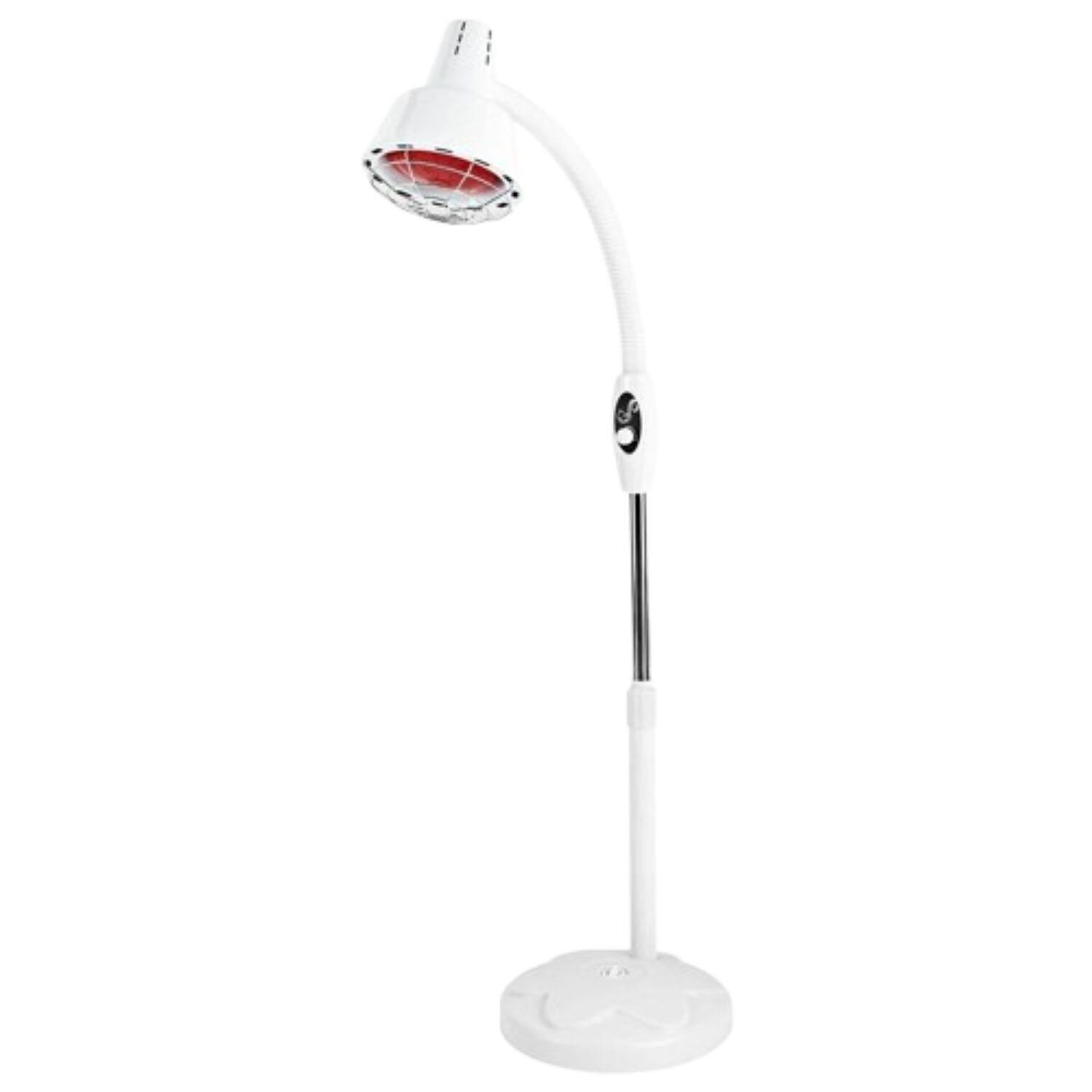 Front. Stock Preferred - 275W Infrared Light Therapy Lamp - Red / Black.