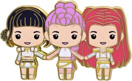 Monogram - KPOP Demon Hunters - HUNTR/X Girls Enamel Pin - COLLECTIBLES - Multicolor