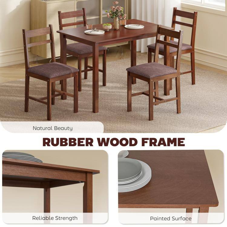 Natural Beauty  
RUBBER WOOD FRAME  
Reliable Strength  
Painted Surface