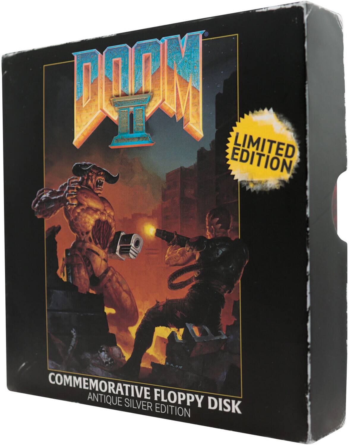 LIMITED EDITION  
DOOM  
COMMEMORATIVE FLOPPY DISK  
ANTIQUE SILVER EDITION