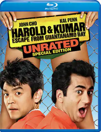 Front. Harold and Kumar Escape from Guantanamo Bay (Unrated)-BluRay.