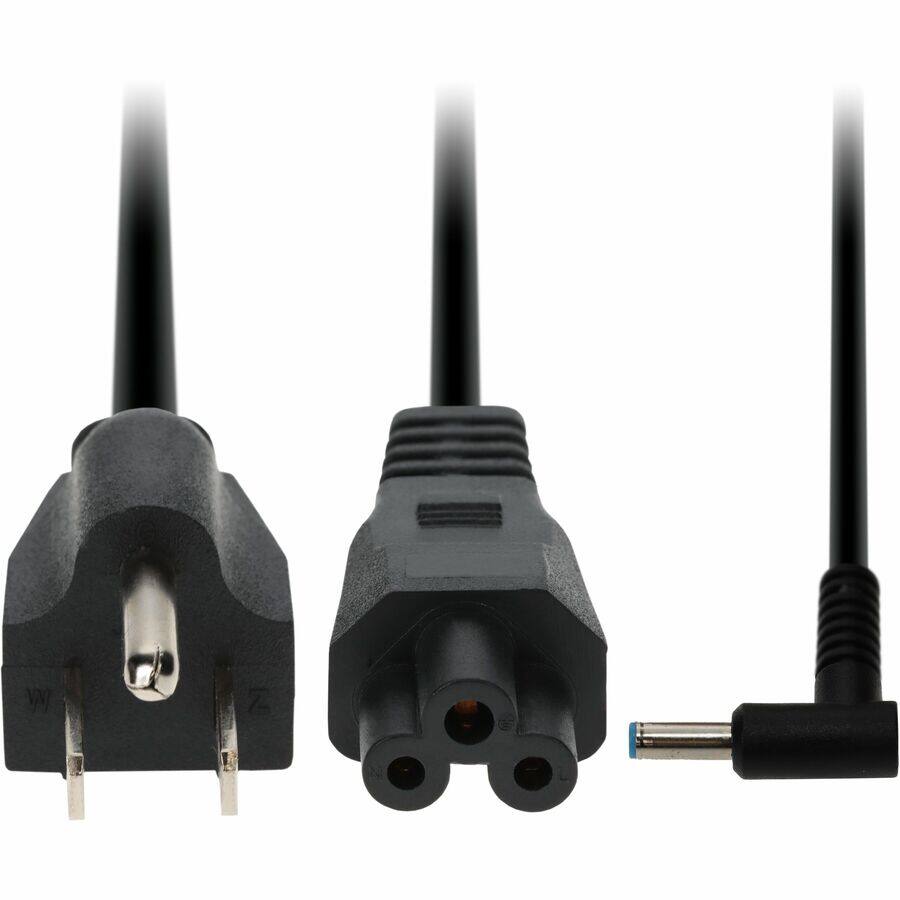 Alt View 1. AddOn - AddOn HP H6Y88AA Compatible 45W 19.5V at 2.31A Black 4.5 mm x 3.0 mm Laptop Power Adapter and Cable - 45 W - 19.5 V DC - Black.