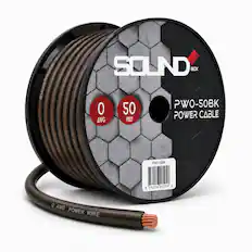 FFU 988 CARRE
SOUND BOX O 50 PWO-50BK POWER CABLE AWG FEET
PWO-50BK
00599 0 8 59256
0 AWG POWER WIRE
