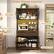 Ample Storage Capacity
- Glass Display Storage Space
- Large Open Countertop
- Smooth Drawers
- Adjustable Shelf
- DIY Storage Board