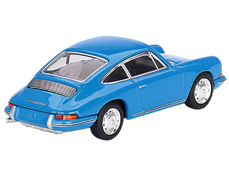 Left. Mini GT - 1963 Porsche 901 Blue "Quickblau" Limited Edition to 3600 pieces Worldwide 1/64 Diecast Model Car by Mini GT - Blue.
