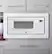 Alt View 12. GE Profile - 1.1 Cu. Ft. Countertop Microwave with Sensor Cooking and Built-In Capable Option - White.