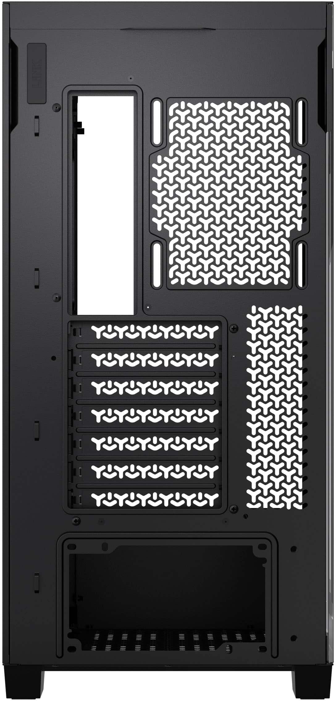 Alt View 22. CORSAIR - 3500X ARGB ATX Mid-Tower PC Case - Black.