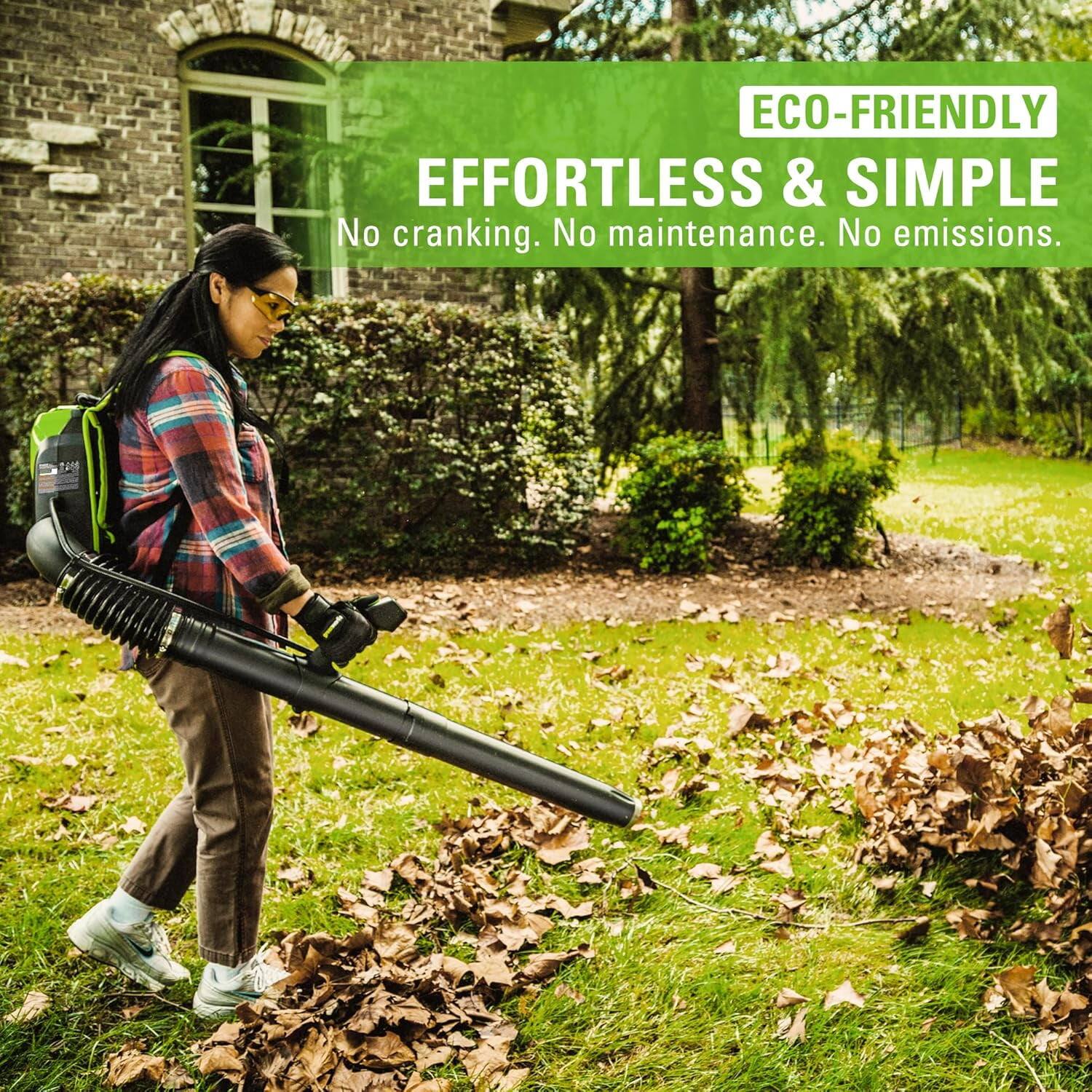 ECO-FRIENDLY  
EFFORTLESS & SIMPLE  
No cranking. No maintenance. No emissions.