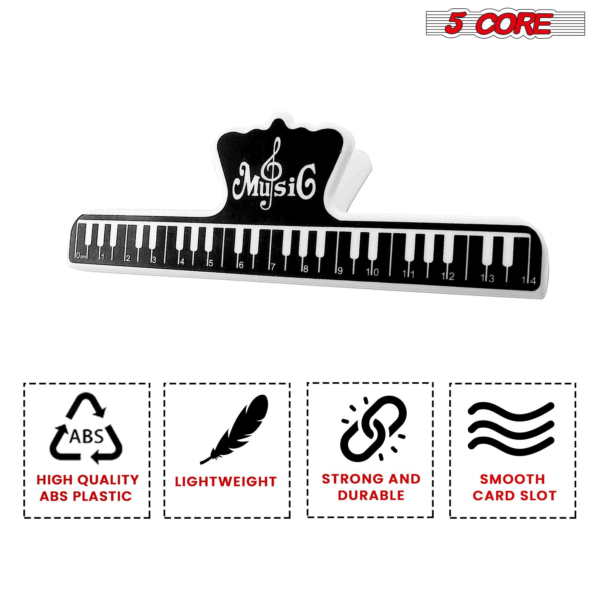 5 CORE

MusiG

HIGH QUALITY ABS PLASTIC  
LIGHTWEIGHT  
STRONG AND DURABLE  
SMOOTH CARD SLOT