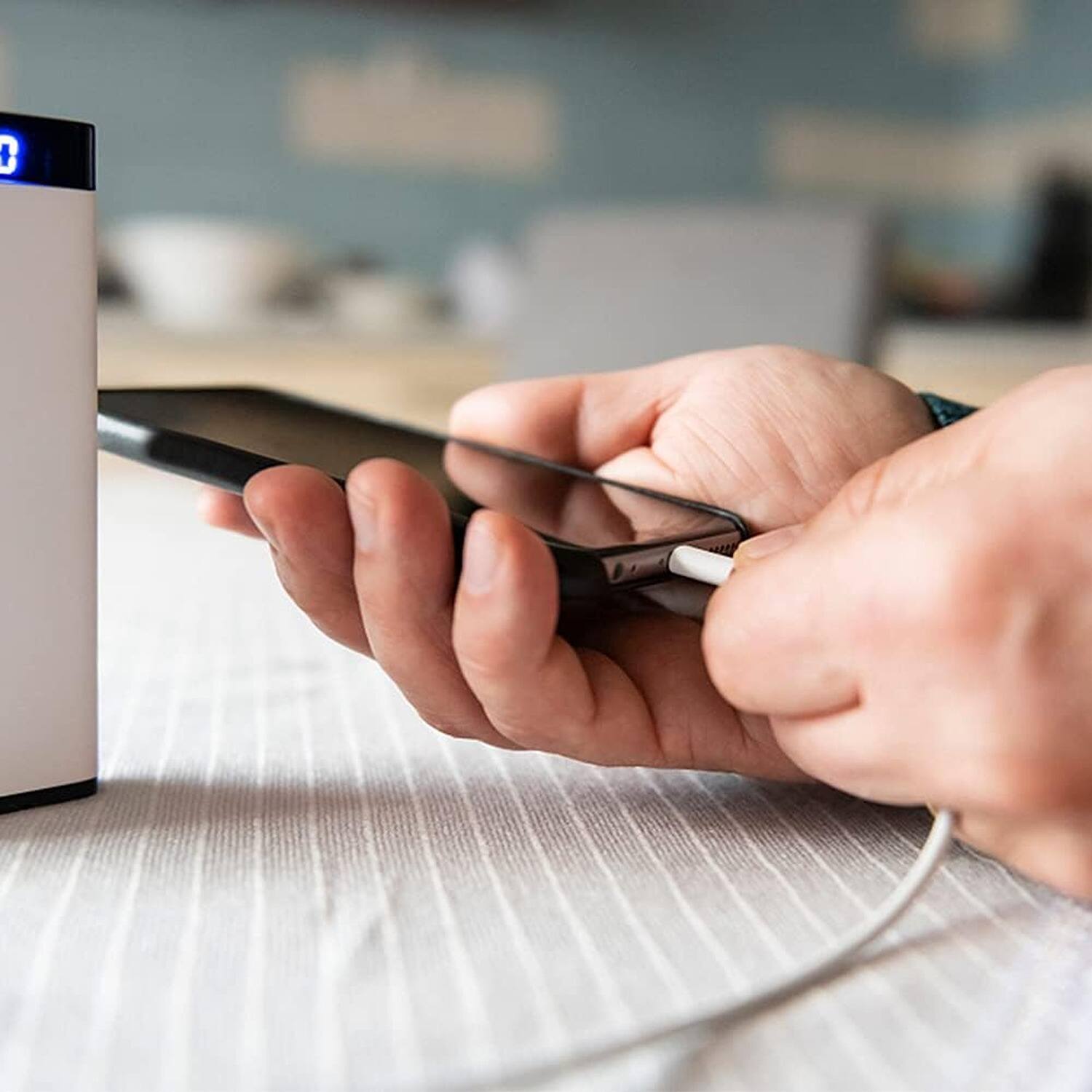 Alt View 1. MOSZAR LLC - 5-Pack 10Ft MFi Certified Lightning Cable for iPhone & iPad - White.