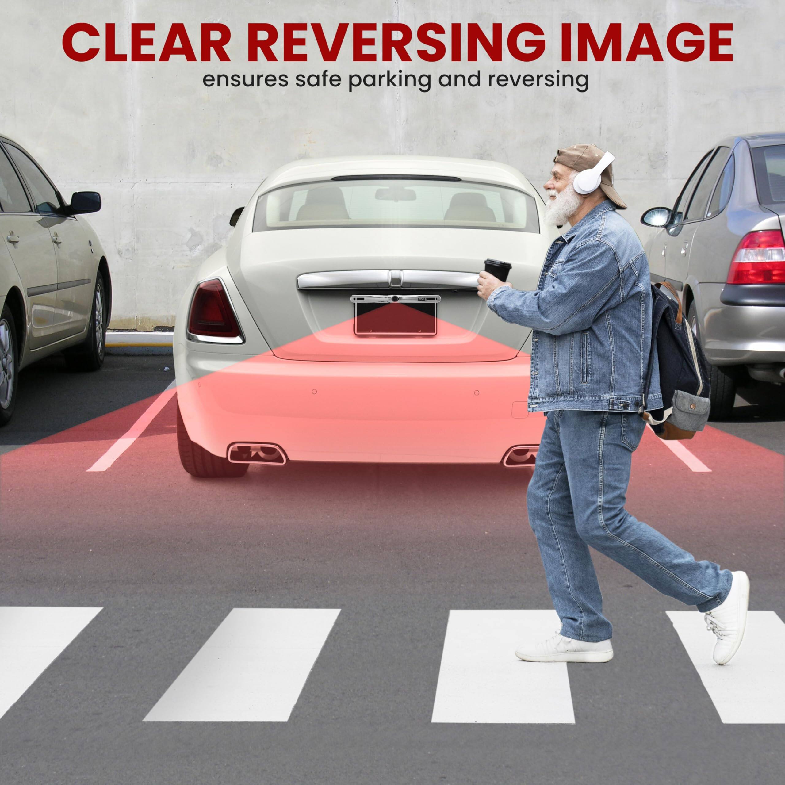 CLEAR REVERSING IMAGE  
ensures safe parking and reversing