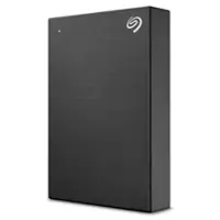 Seagate - Backup Plus 4TB External USB 3.0 Portable Hard Drive - Black - Front_Zoom