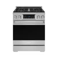 Gordon Ramsay Series by Thor Kitchen 4.55 Cu. Ft Freestanding Gas Range - Stainless Steel - Front_Zoom