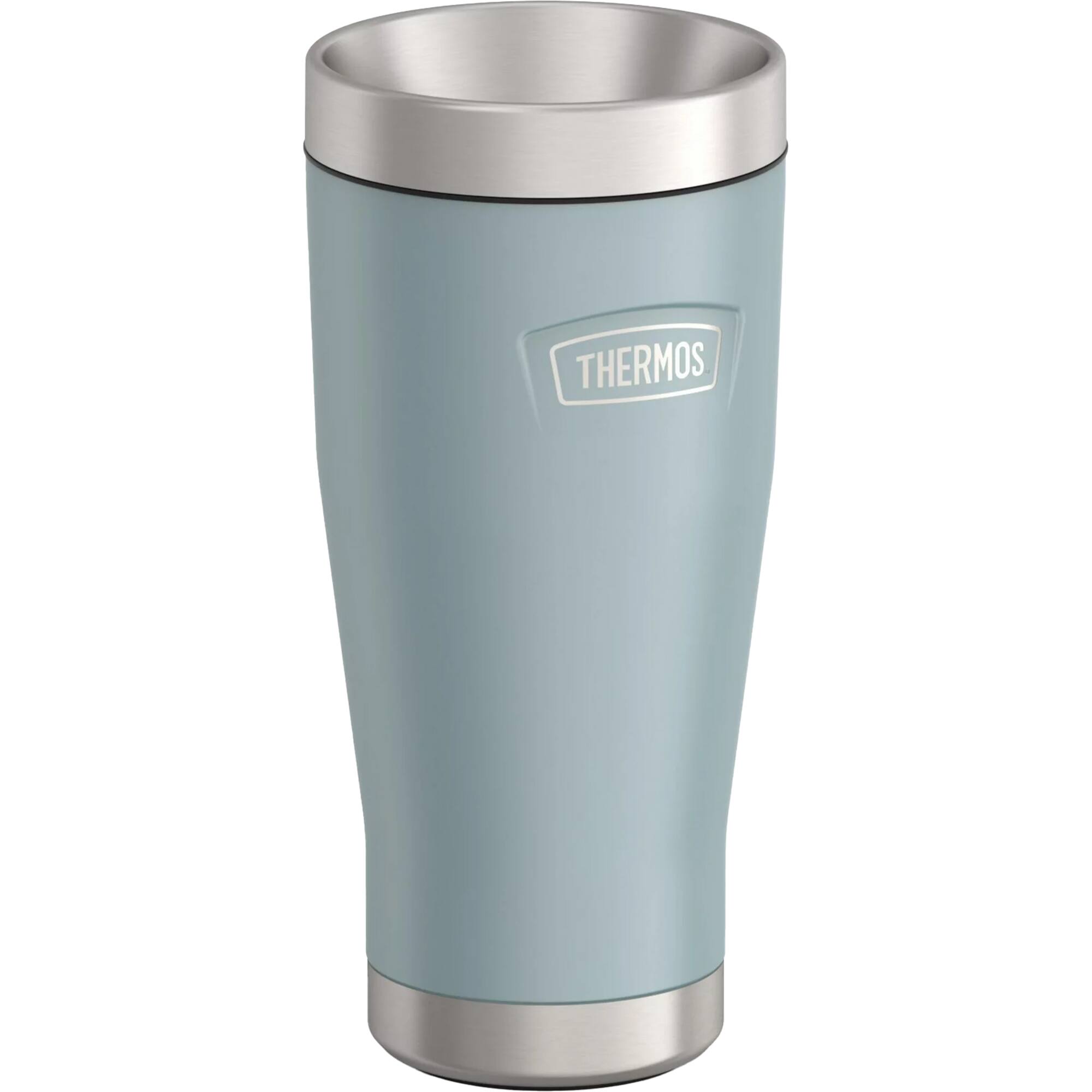 Alt View 1. Thermos - Thermos 16 oz. Icon Stainless Steel Tumbler - Glacier - Glacier.