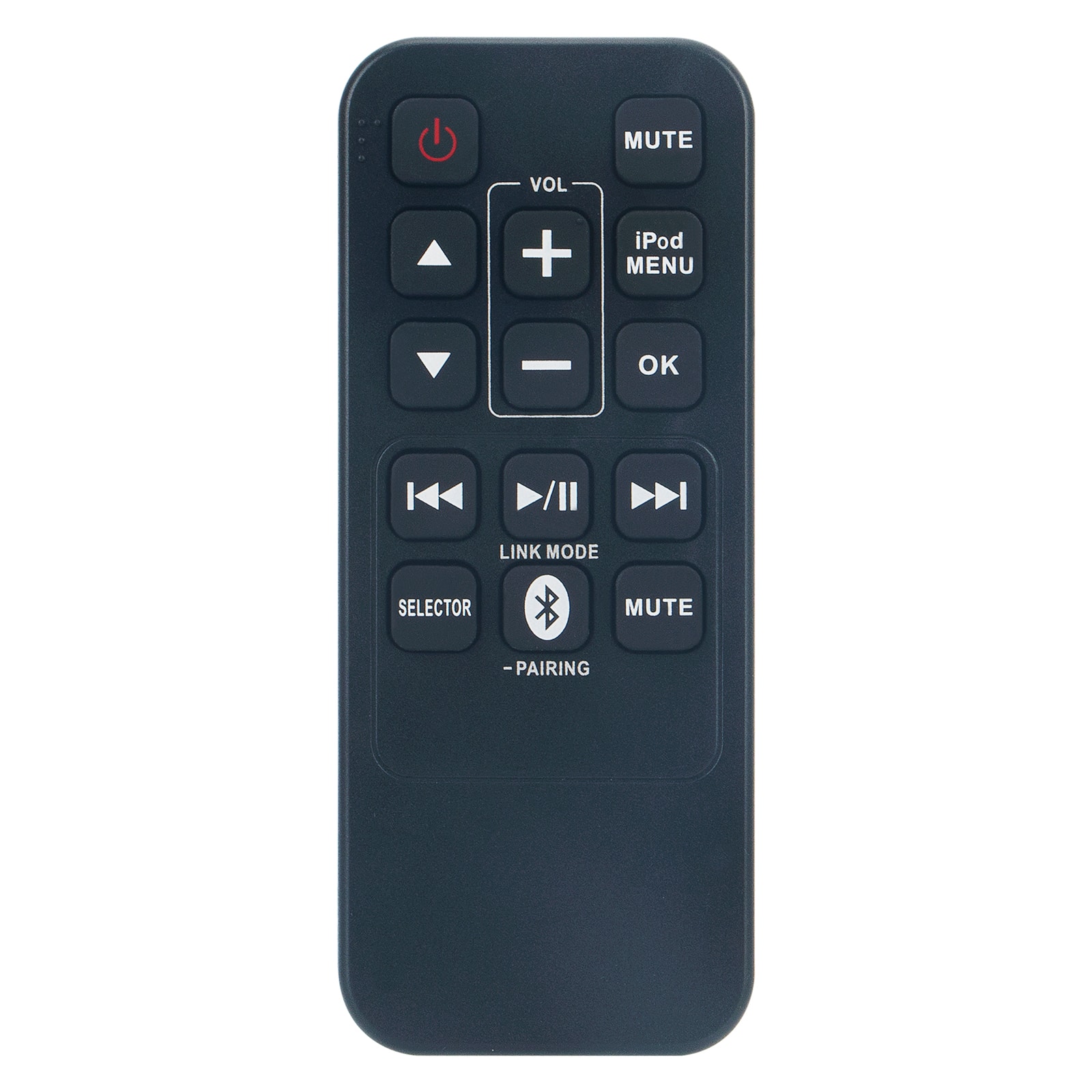 ZdalaMit - Replacement Remote RAK-SC989ZM fit for Panasonic Compact Stereo System SC-HC05 SA-HC05 - Black