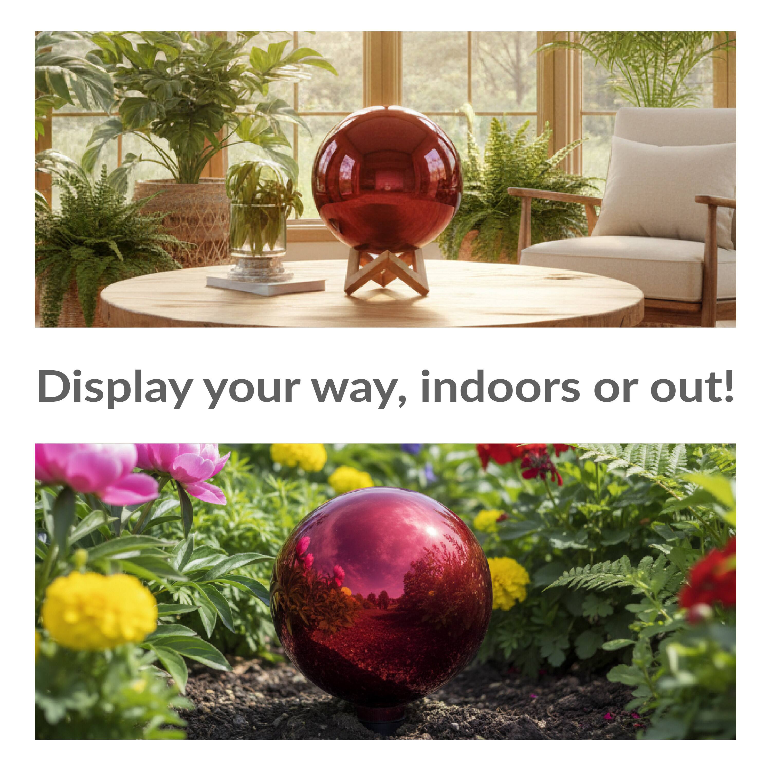 Display your way, indoors or out!