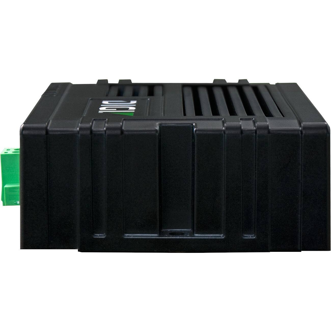 Alt View 2. Digi International - Digi IX10 2 SIM Cellular, Ethernet Modem/Wireless Router - 4G - GSM 850, GSM 900, GSM 1800, GSM 1900 - LTE, EDGE, GPRS - Black.