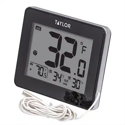 out TAYLOR 32°F 0.0
in 70.5°F
hi 34°F
lo 30°F
out today 30°F