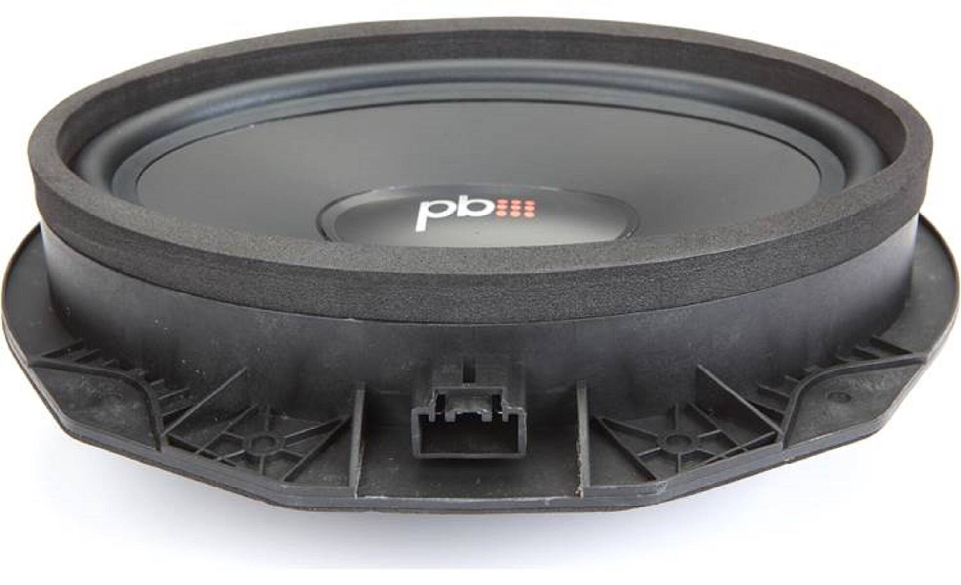 Alt View 11. Powerbass - OE Series 6x9in. OEM Replacement Component Speaker with Injection Molded PP Cone - black.
