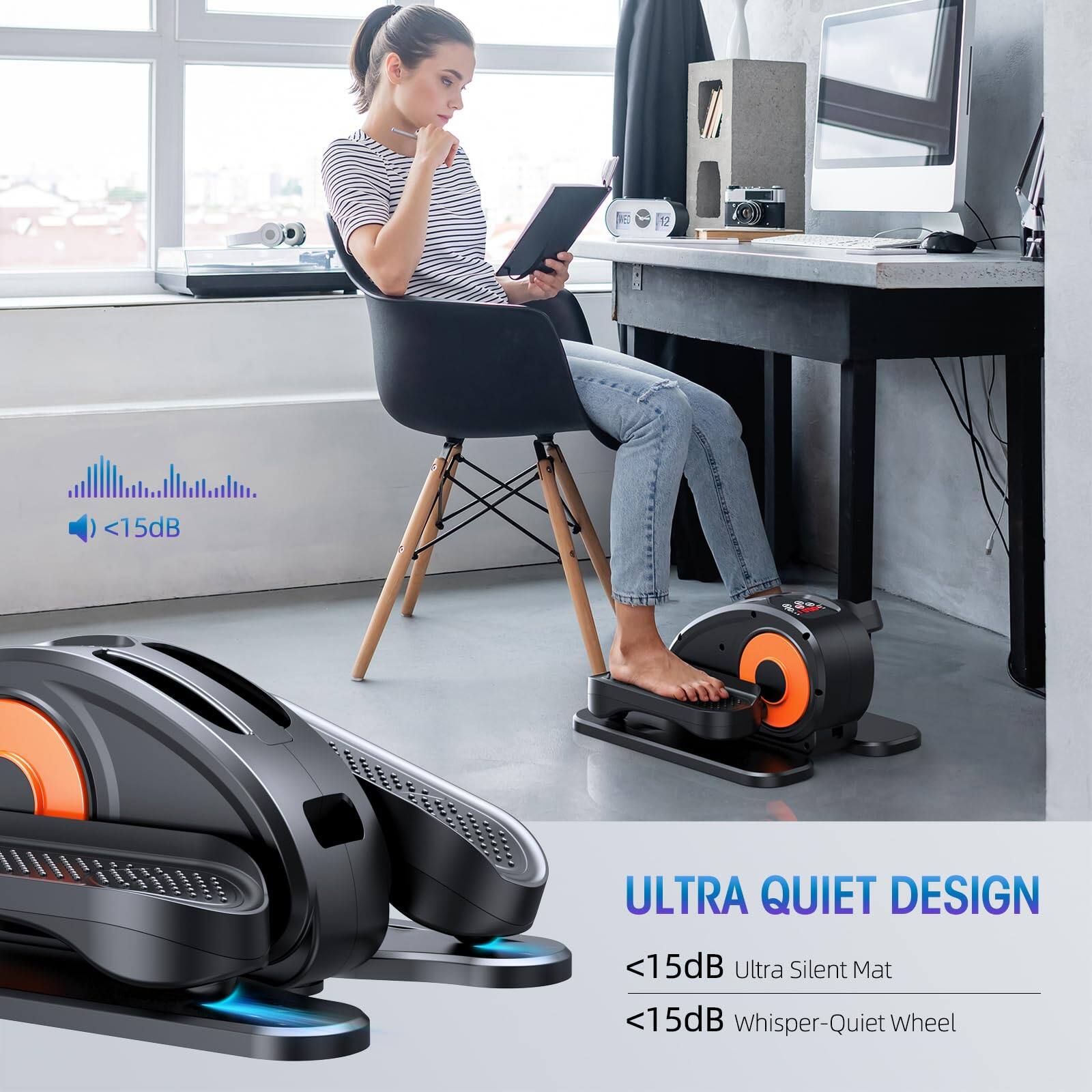 ULTRA QUIET DESIGN

<15dB Ultra Silent Mat

<15dB Whisper-Quiet Wheel