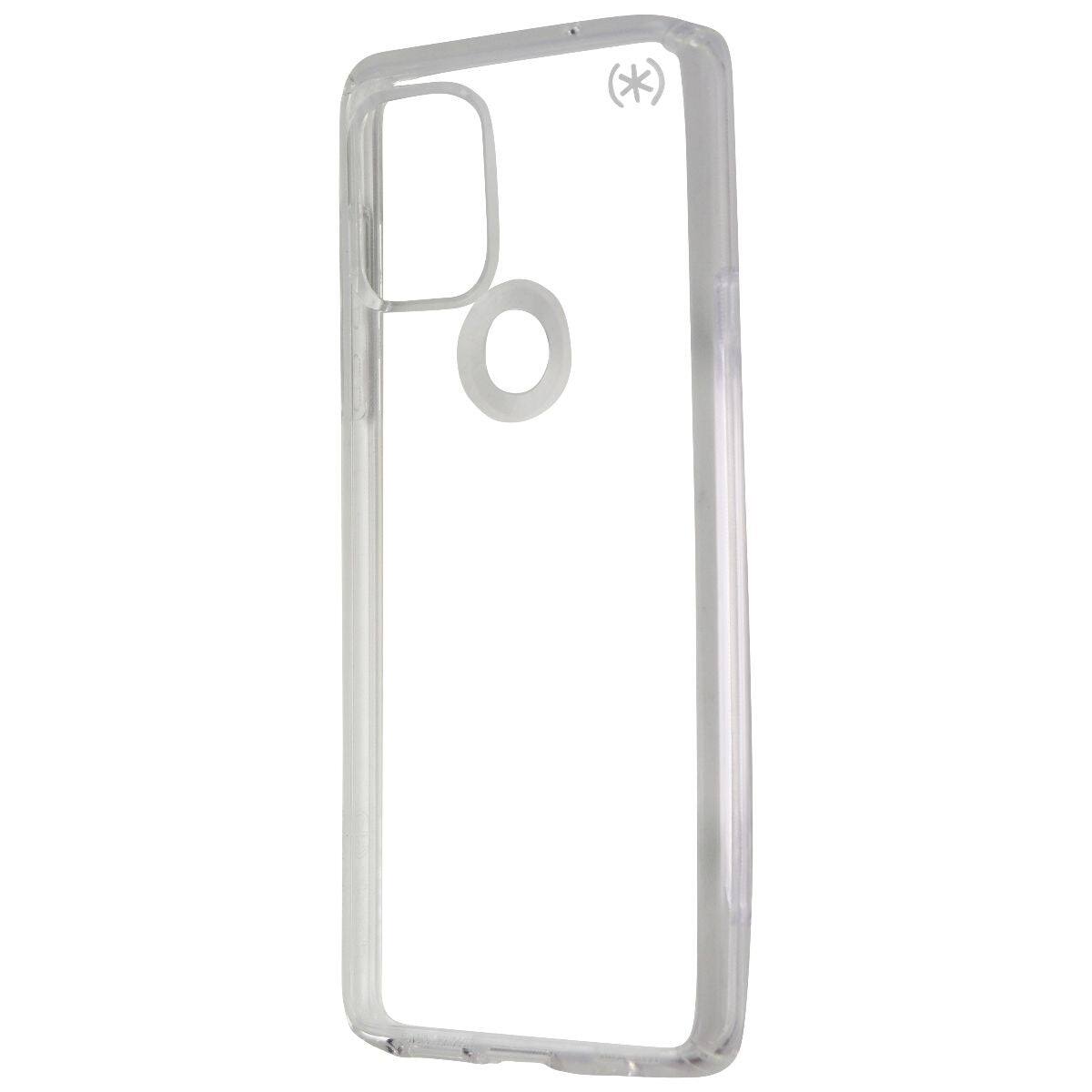 Back. Speck - Speck Presidio ExoTech Clear Case - moto g STYLUS 5G - Clear.