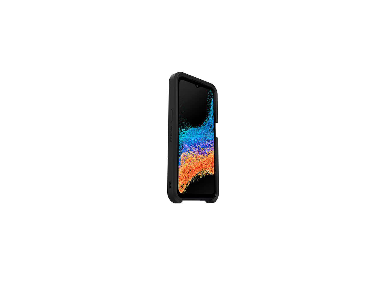 Alt View 4. OtterBox - OtterBox Universe Series Cell Phone Case for Samsung Galaxy XCover6 Pro, Black - Black.
