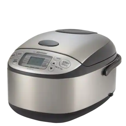 MENU ZOJIRUSHI
ZZ WHITE SUSHI
KEEP
QUICK
MIXED
SWEET
WARM
BROWN
PORRIDGE
CAKE
STEAM
TIMER
REHEAT
START
TIME SETTING