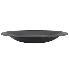 Sunnydaze - 33 in Classic Elegance Steel Replacement Fire Pit Bowl - Black