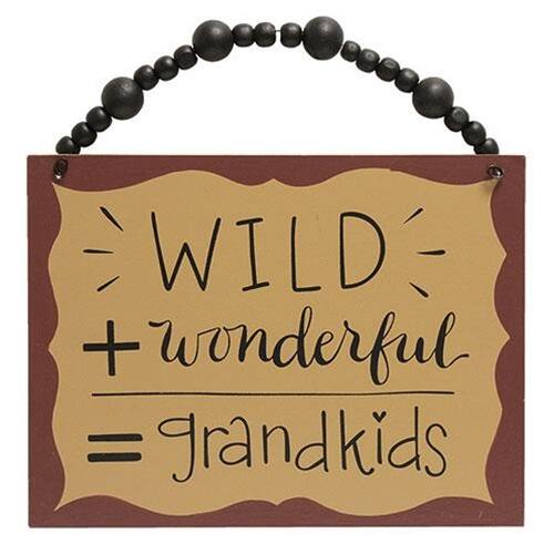 WILD + wonderful = grandkids