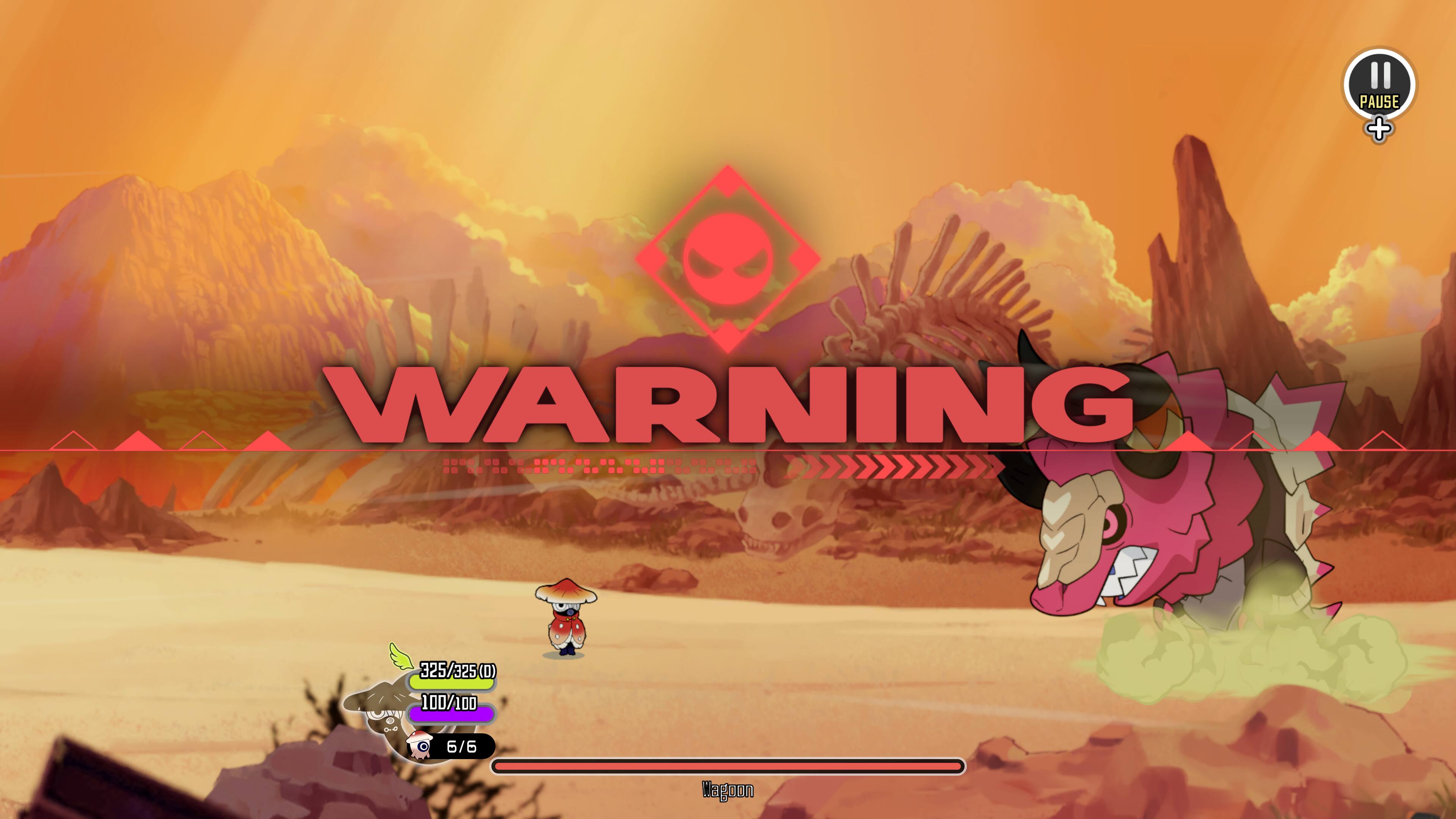 II PAUSE + WARNING 325/325 (D) 100/100 6/6 Wagon