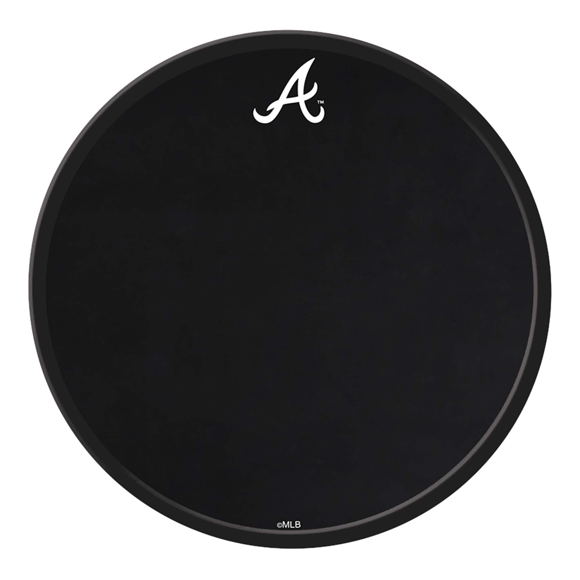 The Fan-Brand - Atlanta Braves 17.5" Modern Disc Chalkboard - Multicolor