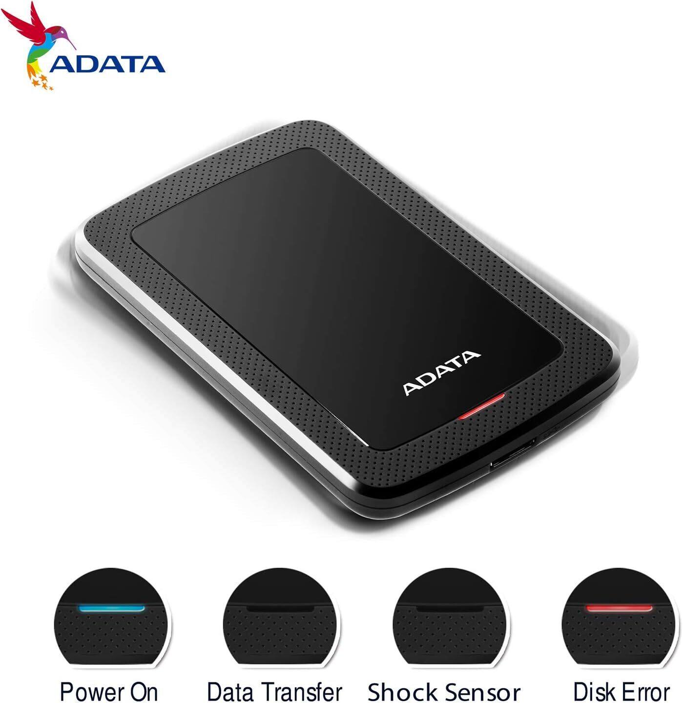 ADATA HV300 2.5 External Portable HDD 2TB USB 3.2 Colorbox Hard