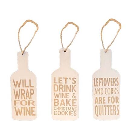 WILL WRAP FOR WINE
LET'S DRINK WINE & BAKE CHRISTMAS COOKIES
LEFTOVERS AND CORKS ARE FOR QUITTERS