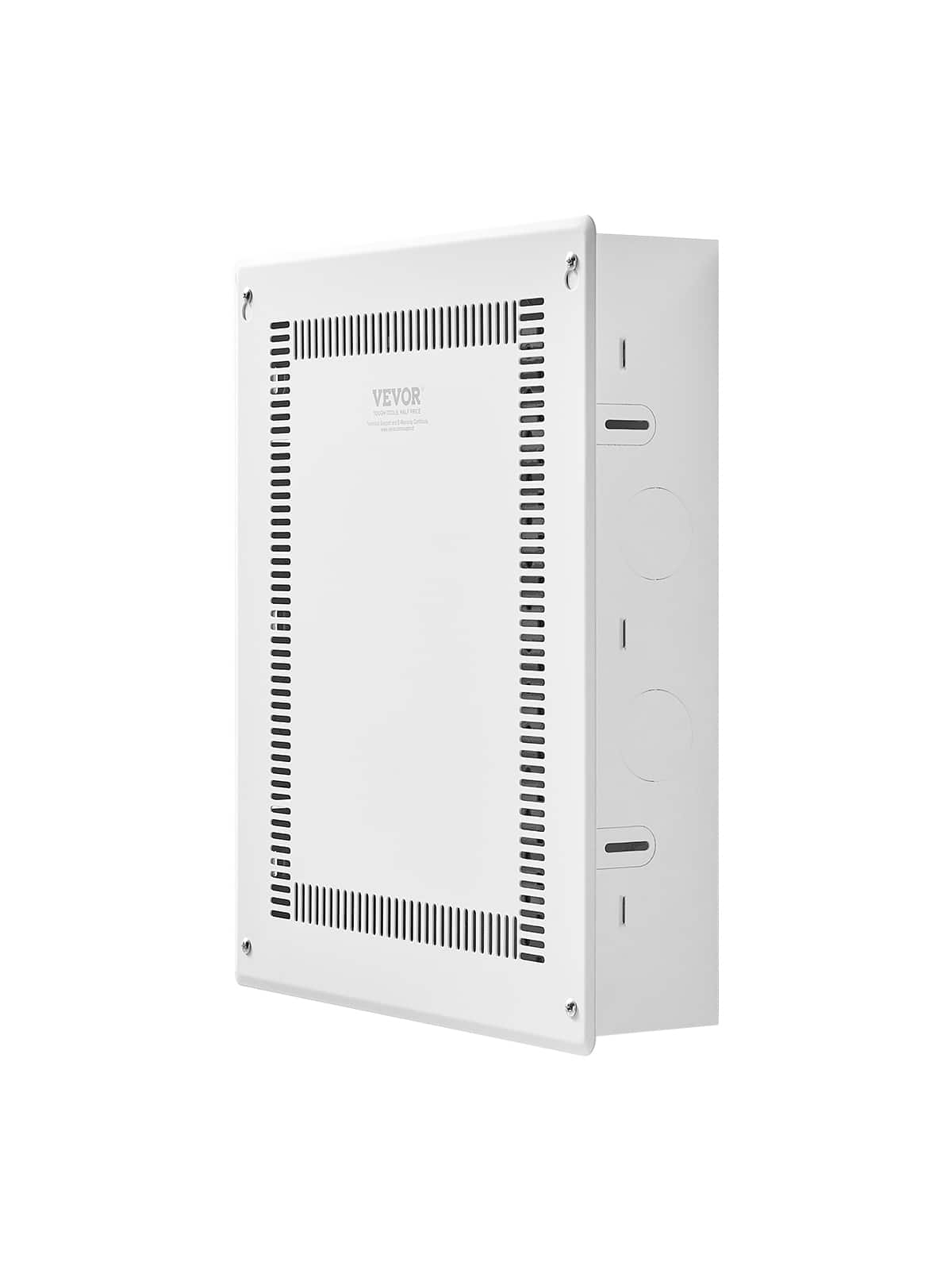 VEVOR - Structured Media Enclosure, 17-Inch, Recessed in-Wall Media Box with Cover, Wall-Mount Cable Management Box Kit - White price history on PriceWatchPro
