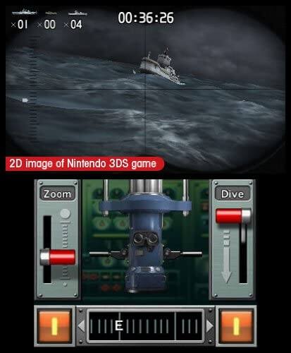 X 01 x 00 x 04 00:36:26 2D image of Nintendo 3DS game Zoom Dive I E I