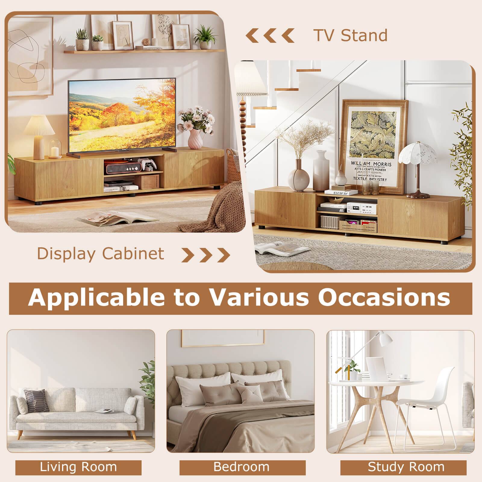 TV Stand

Display Cabinet

Applicable to Various Occasions

Living Room

Bedroom

Study Room