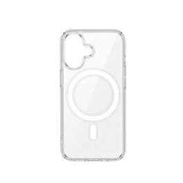 Qixxronics - Magnetic Case for iPhone 17 Cellphone Magnetic Cover Shockproof Slim Phone Case - Clear